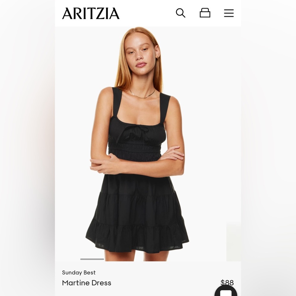 Aritzia Sunday Best Martine Dress